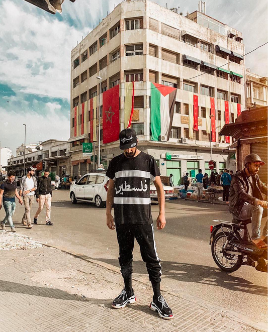 We head to Morocco with Mohcine with our Palestine Sublimated Cut & Sew Shirt