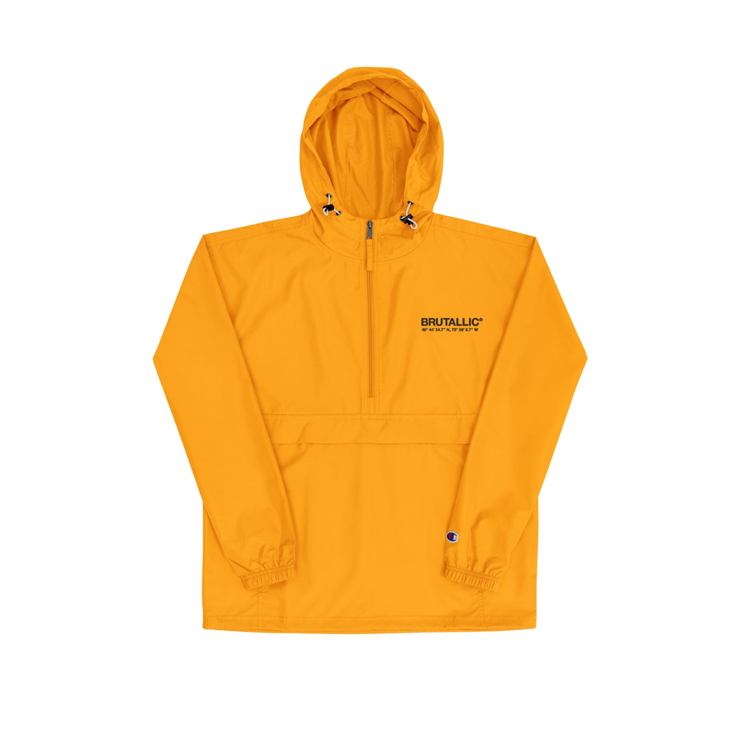 CHAMPION PACKABLE JACKET - GOLD