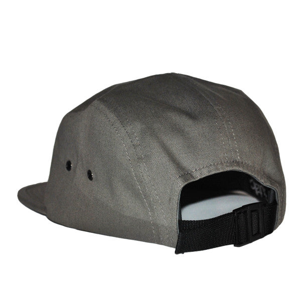 NY Jockey 5-Panel Hat (Grey) - Brutallic - 2