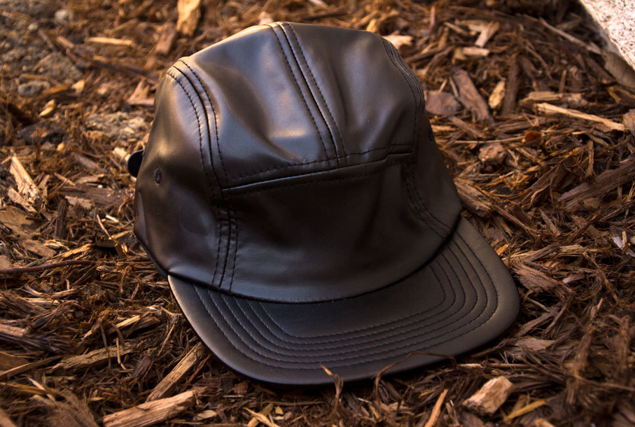 All Leather 5-Panel Hat - Brutallic - 3